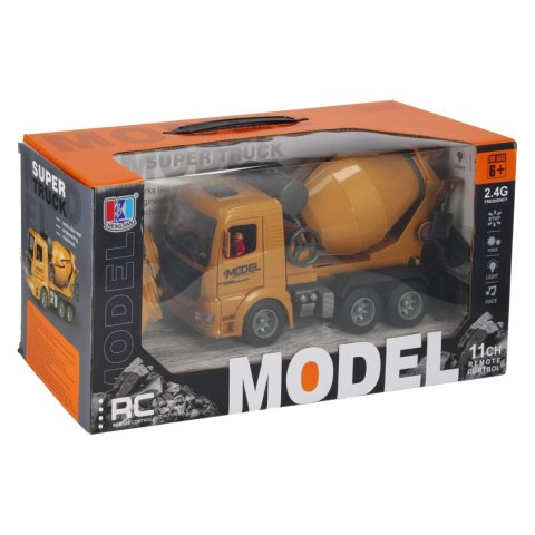 Auto ciężarowe zdalnie sterowane Betoniarka MEGA CREATIVE 571102