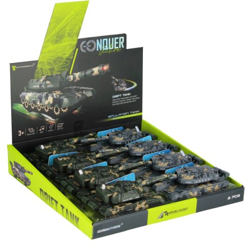 Czołg Drift 18cm światło i dźwięk mix MEGA CREATIVE 571234