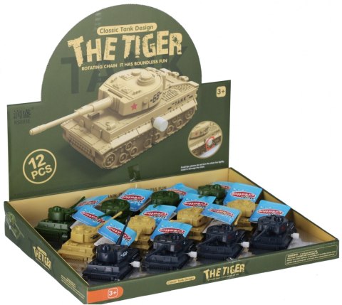 Czołg nakręcany 13cm mix MEGA CREATIVE 571235
