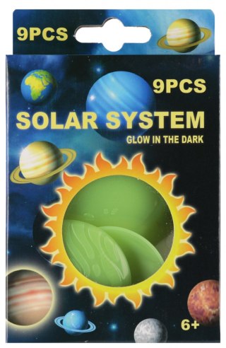 Dekoracja ścienna fluorescencyjna Kosmos MEGA CREATIVE 571410