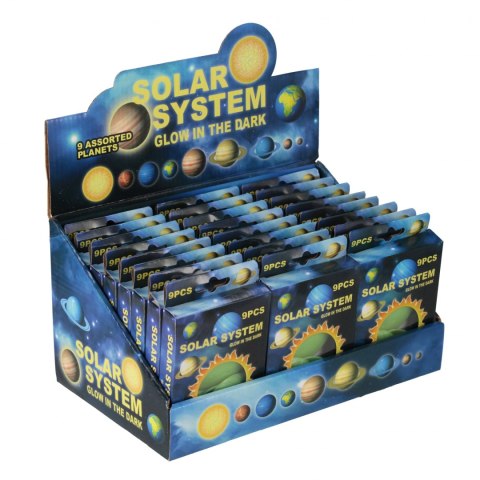 Dekoracja ścienna fluorescencyjna Kosmos MEGA CREATIVE 571410