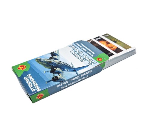 KARTY DO GRY PIOTRUS BRAINROT BOMBARDIRO CROCODI