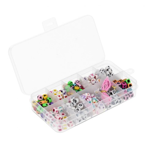 Koraliki do nawlekania w etui MEGA CREATIVE 571252