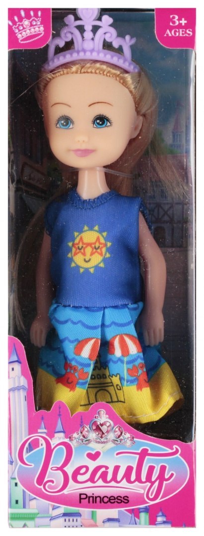 Lalka 15cm Księżniczka mix MEGA CREATIVE 570993