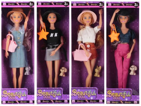 Lalka 29cm z akcesoriami mix MEGA CREATIVE 571005
