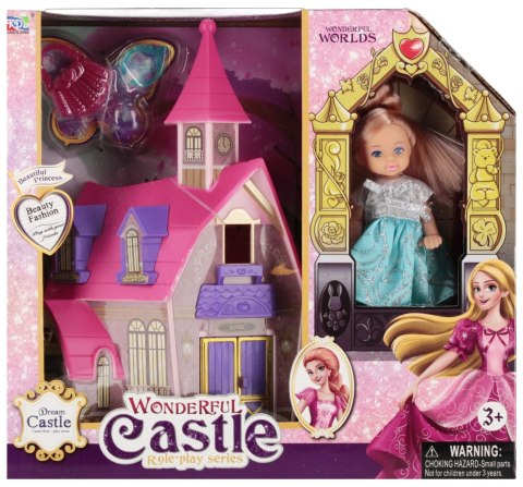 Lalka Księżniczka 12cm z akcesoriami MEGA CREATIVE 571066