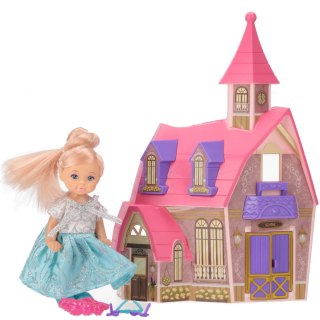 Lalka Księżniczka 12cm z akcesoriami MEGA CREATIVE 571066