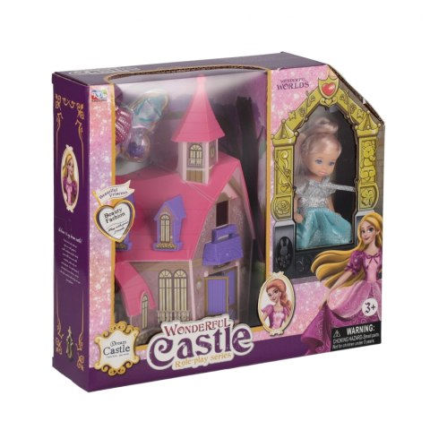 Lalka Księżniczka 12cm z akcesoriami MEGA CREATIVE 571066