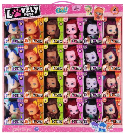 Lalka Piesek 7cm mix MEGA CREATIVE 571069