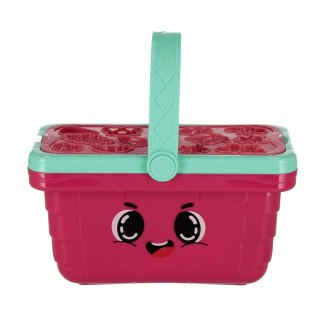 Masa plastyczna z akcesoriami koszyk różowy MEGA CREATIVE 571080