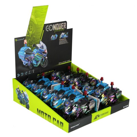 Motocykl światło i dźwięk 16cm mix MEGA CREATIVE 571378