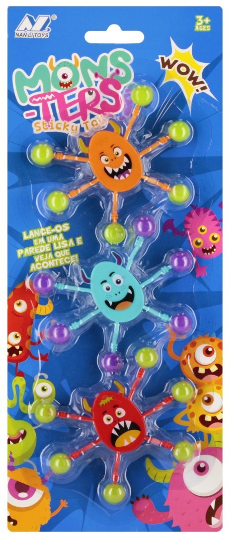 Wirus spadający po szybie 3 szt. MEGA CREATIVE