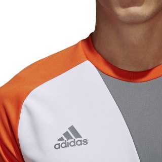 Bluza bramkarska dla dzieci adidas Assita 17 GK Junior pomarańczowa AZ5398/AZ5402