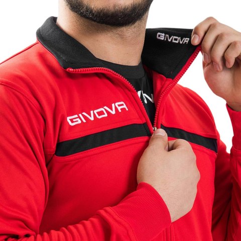 Dres Givova Tuta Givova One czerwono-czarny TT012 1210 Dres Givova Tuta Givova One czerwono-czarny TT012 1210