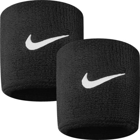 Frotki na rękę Nike Swoosh czarne 2szt NNN04010 Frotki na rękę Nike Swoosh czarne 2szt NNN04010