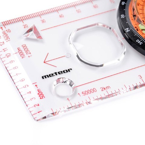 Kompas z linijką Meteor 120 cm 8573 71021 Kompas z linijką Meteor 120 cm 8573 71021
