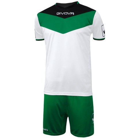Komplet Givova Kit Campo czarno-zielony KITC53 1013 Komplet Givova Kit Campo czarno-zielony KITC53 1013