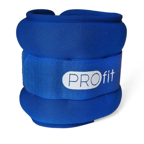 Obciążenia na ręce i nogi Profit Evolution 2x1,5kg niebieskie DK 3310 Obciążenia na ręce i nogi Profit Evolution 2x1,5kg niebieskie DK 3310