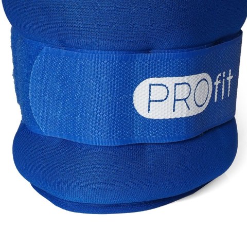 Obciążenia na ręce i nogi Profit Evolution 2x1,5kg niebieskie DK 3310 Obciążenia na ręce i nogi Profit Evolution 2x1,5kg niebieskie DK 3310