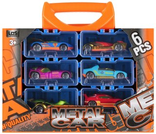 Auto wyścigowe metalowe 6 szt. MEGA CREATIVE 571835