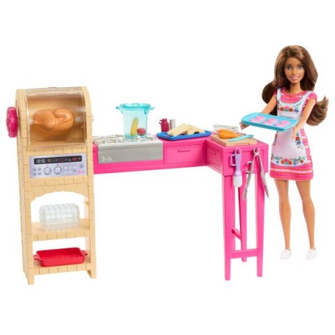 Barbie Kuchnia Teresy Zestaw i lalka Przepis na przyjaźń JCT06