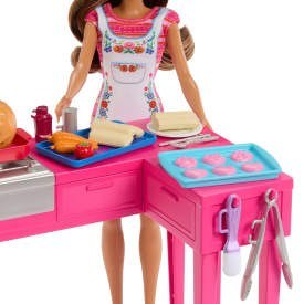 Barbie Kuchnia Teresy Zestaw i lalka Przepis na przyjaźń JCT06