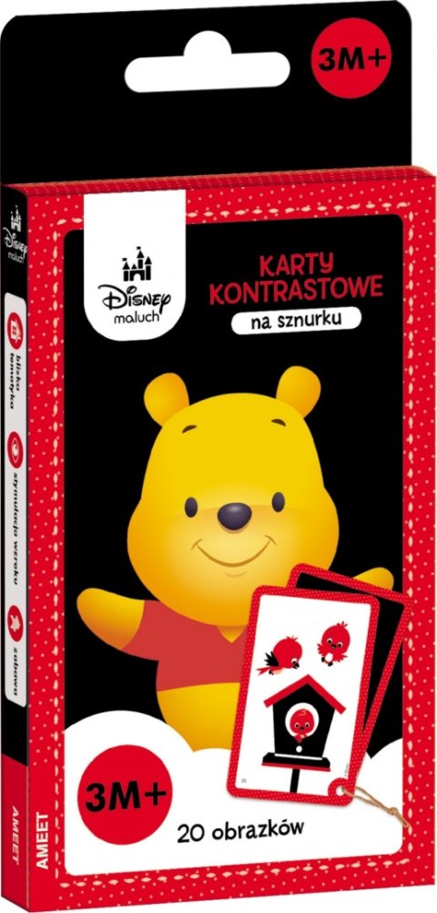 DISNEY MALUCH. KARTY KONTRASTOWE