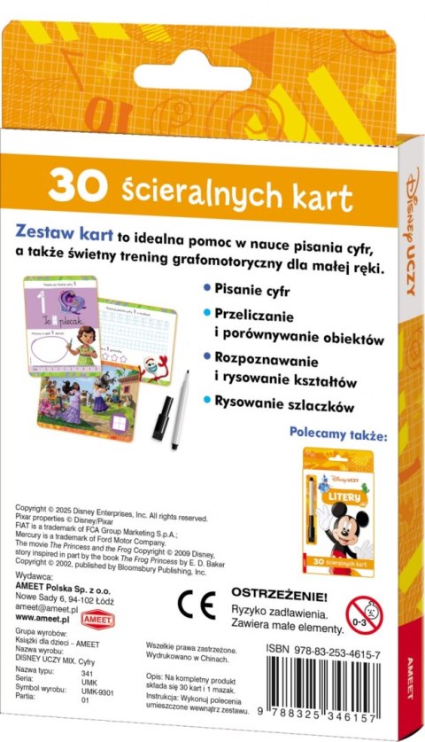 DISNEY UCZY. Cyfry
