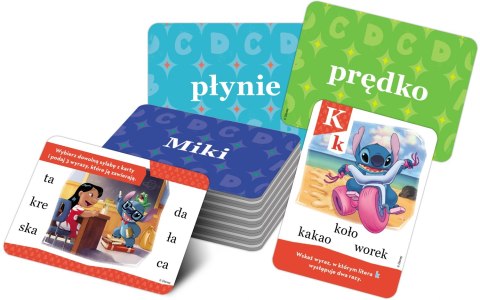 DISNEY UCZY MIX. Elementarz. Tworzę zdania i czytam. Karty
