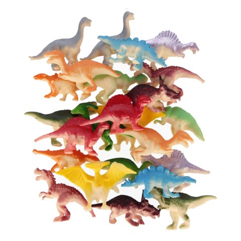 Dinozaury figurki 24 szt. MEGA CREATIVE 571874