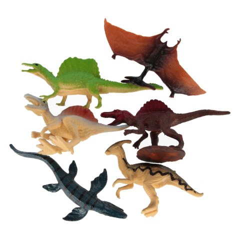 Dinozaury figurki 6 szt. MEGA CREATIVE 523024