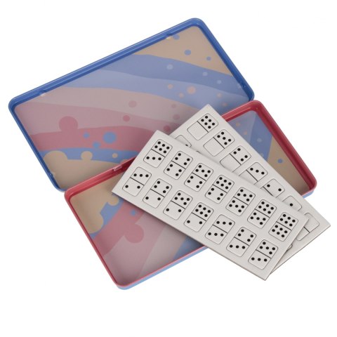 Gra Domino magnetyczne w metalowym etui MEGA CREATIVE 571881