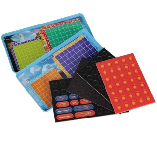 Gra Statki magnetyczna w metalowym etui MEGA CREATIVE 571895
