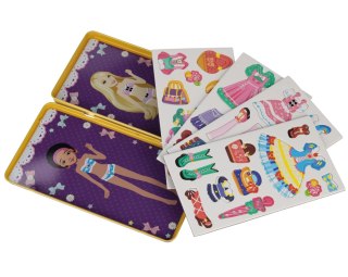 Gra Ubieranka magnetyczna w metalowym etui MEGA CREATIVE 571896