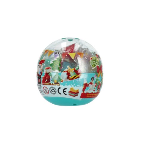Klocki konstrukcyjne 12w1 Święta 7cm MEGA CREATIVE 571906