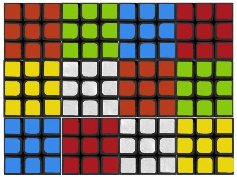 Kostka Magiczna brelok MEGA CREATIVE 571908