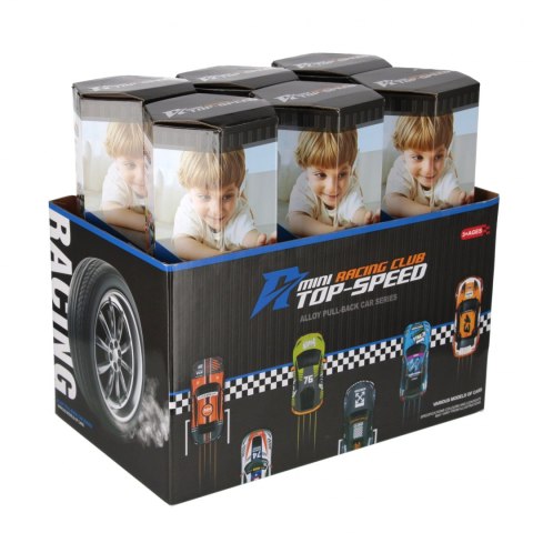 Mata z Autami wyścigowymi 12 szt. MEGA CREATIVE 571663