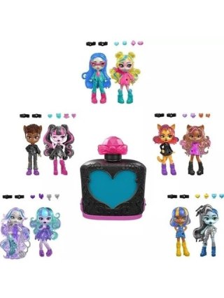 Monster High Eliksiry Minilalki 2-pak Straszyciele na zawsze Asortyment JCY18 OP4W