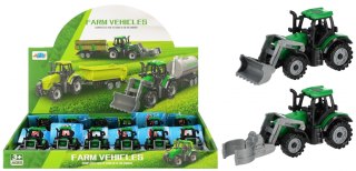 Traktor z akcesoriami 11cm mix MEGA CREATIVE 571571