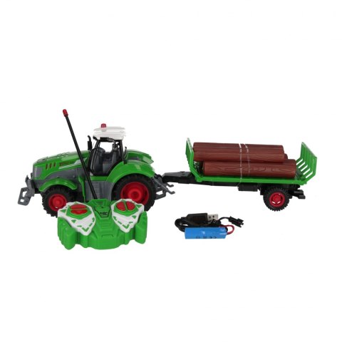 Traktor zdalnie sterowany z akcesoriami MEGA CREATIVE 571602