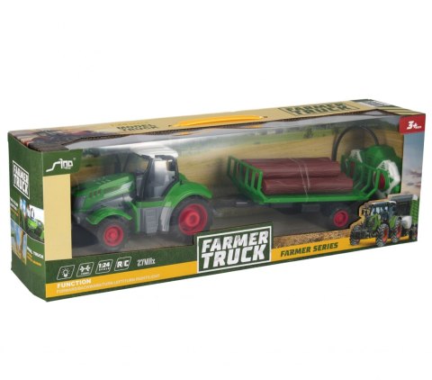 Traktor zdalnie sterowany z akcesoriami MEGA CREATIVE 571602
