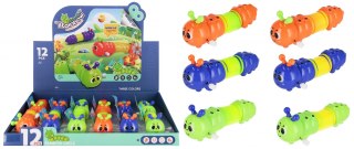 Zabawka nakręcana Dżdżownica 14cm mix MEGA CREATIVE 571616