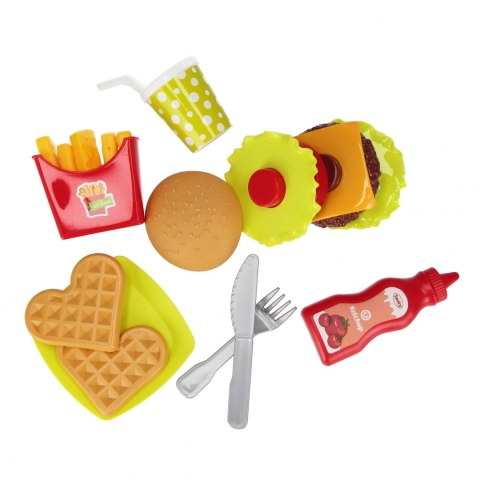 Zestaw kuchenny z akcesoriami Fast Food MEGA CREATIVE 571643
