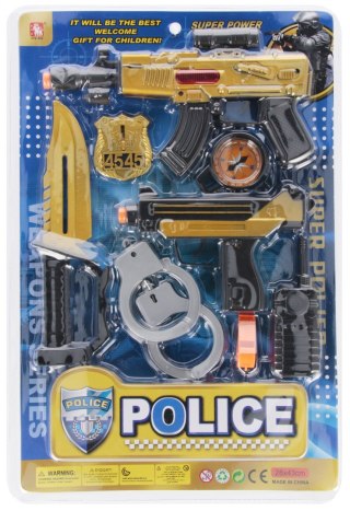 Zestaw policyjny MEGA CREATIVE 571710