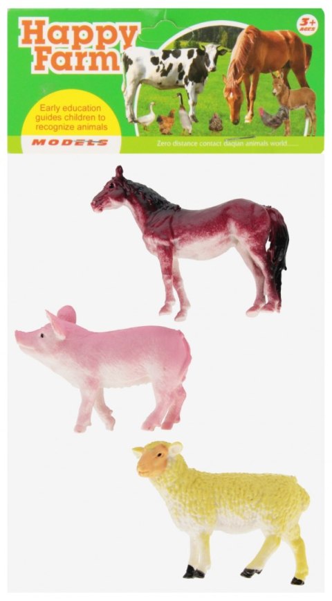 Zwierzęta domowe figurki 3 szt. MEGA CREATIVE 572076