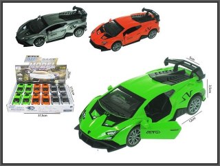 AUTO OSOB MET P/B 12CM MIX3 DISPL 12/144