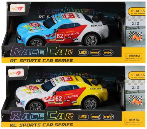 Auto wyścigowe zdalnie sterowane spray mix MEGA CREATIVE 573918