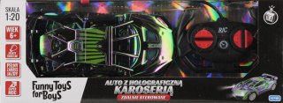 Auto osobowe zdalnie sterowane holograficzna karoseria ARTYK 176012 ART