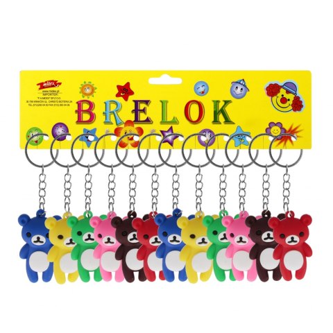 BRELOK GUM MIS 4,5CM MIX6 PBH OP12SZT