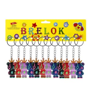 BRELOK GUM MIS 6CM MIX4 PBH OP12SZT